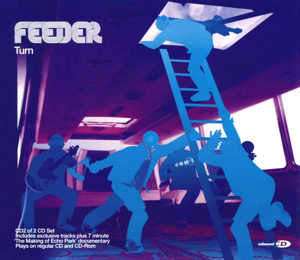 Album artwork. Feeder - Turn