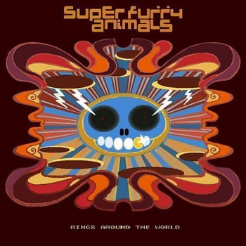 Album artwork. Super Furry Animals - Rings Around The World