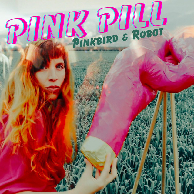 Artwork. Pinkbird & Robot. Pink Pill.